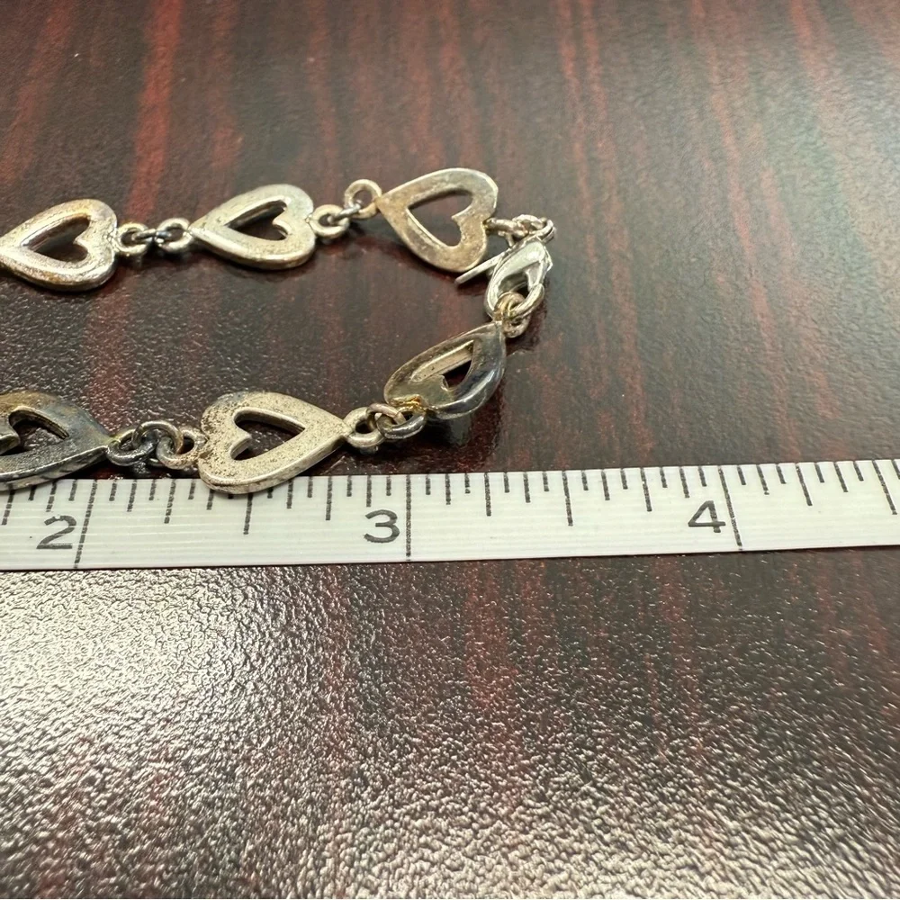 Avon “Hearts of Mom”  size large Intricate Link Bracelet